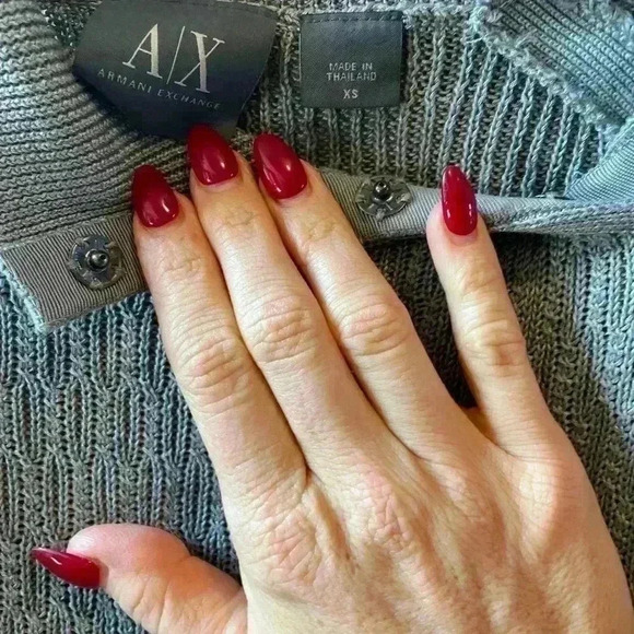 Armani Exchange gray turtleneck sweater-Size extra small - Picture 6 of 12